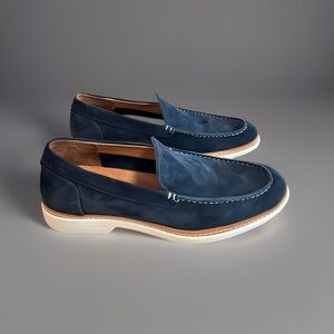 Allen Edmonds Navy Blue Loafers